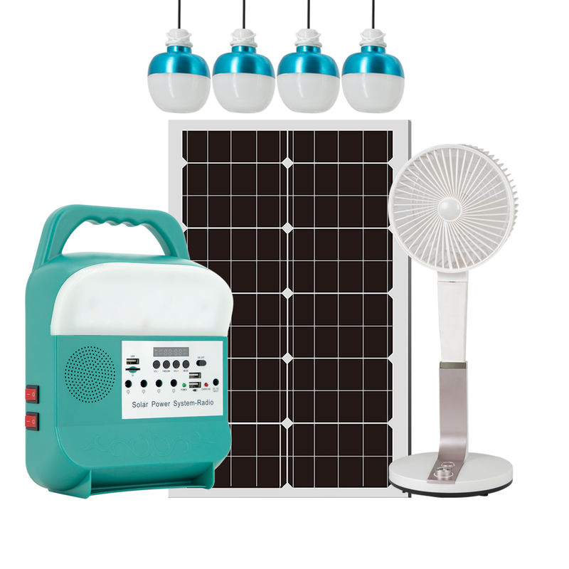 Mini Portable Solar Home Lighting-Energie-System Mp3 für Aluminiumlegierung im Freien