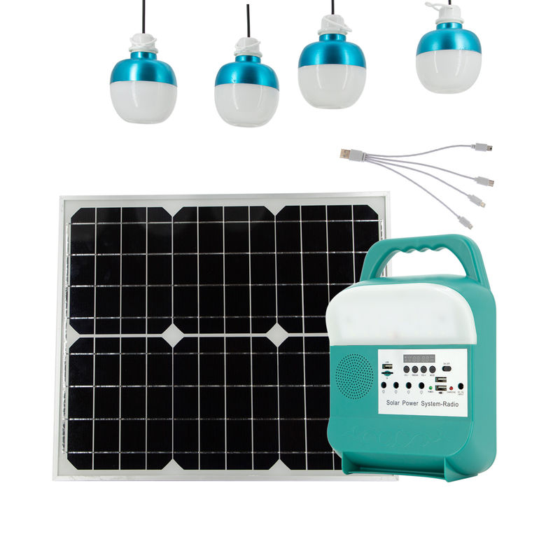 Wieder aufladbares tragbares Solarenergie-Generator-Ausrüstung USB-Ladegerät mit Fackel-Licht