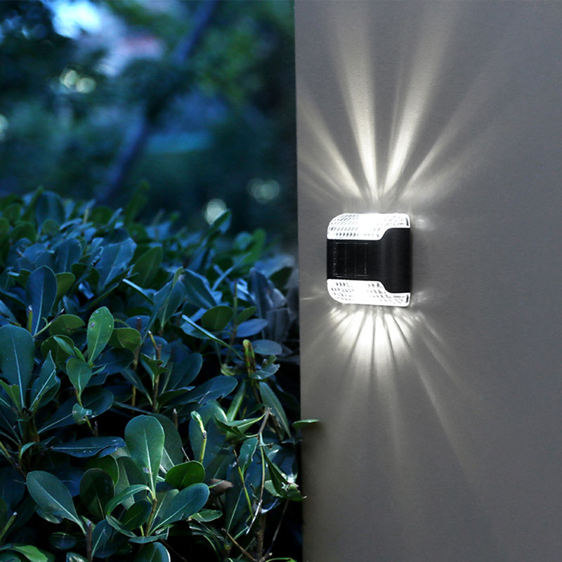 Dekoration senken Solarenergie-Wand-Lampen-Scheinwerfer-Reinigung imprägniern Innen-LED