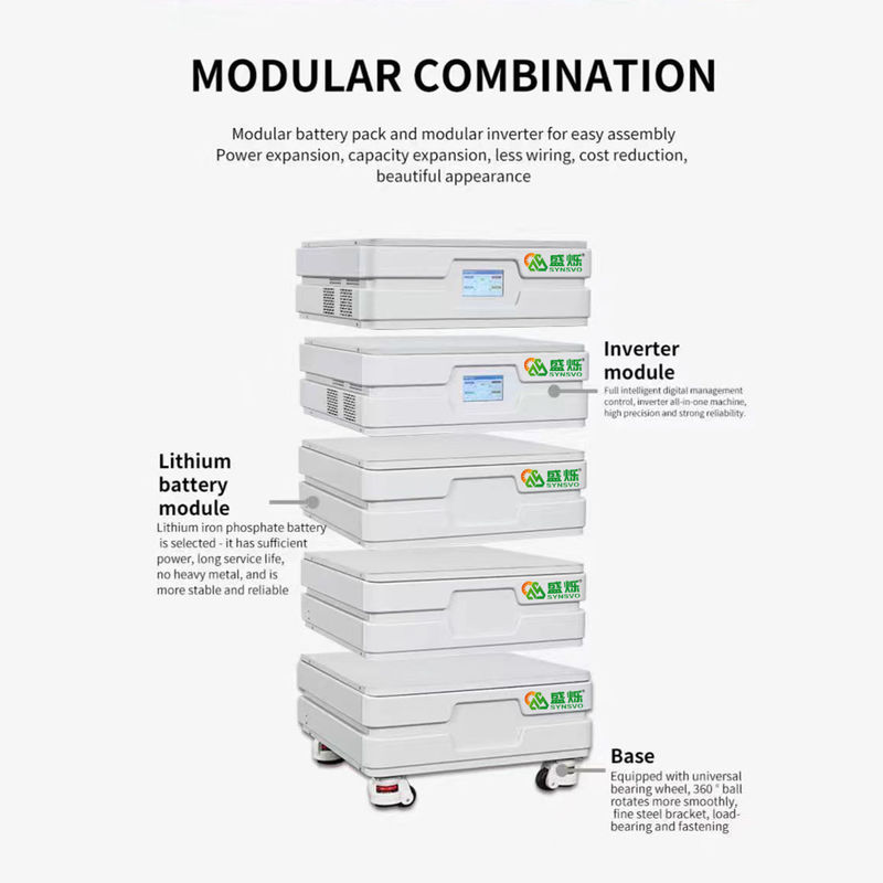 Lithium-Batterie-tragbarer Solarenergie-Generator 5KW 10KW für Fernsehlichter für Haus
