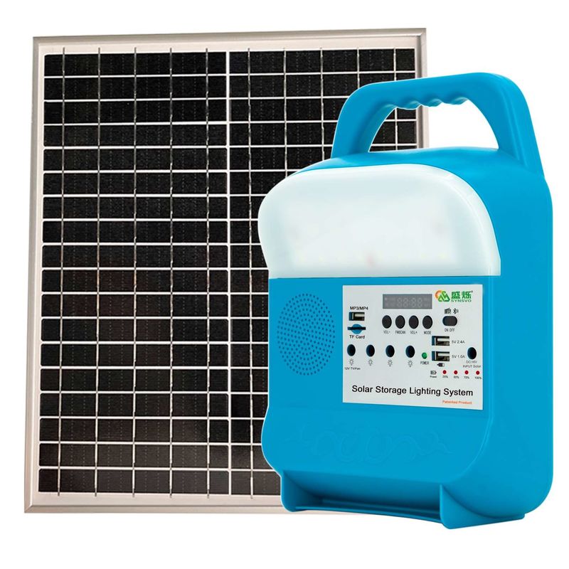 Tragbare Solarbeleuchtende HauptMacht Offgrid für Gremiums-Energie-kompletten Generator 12V