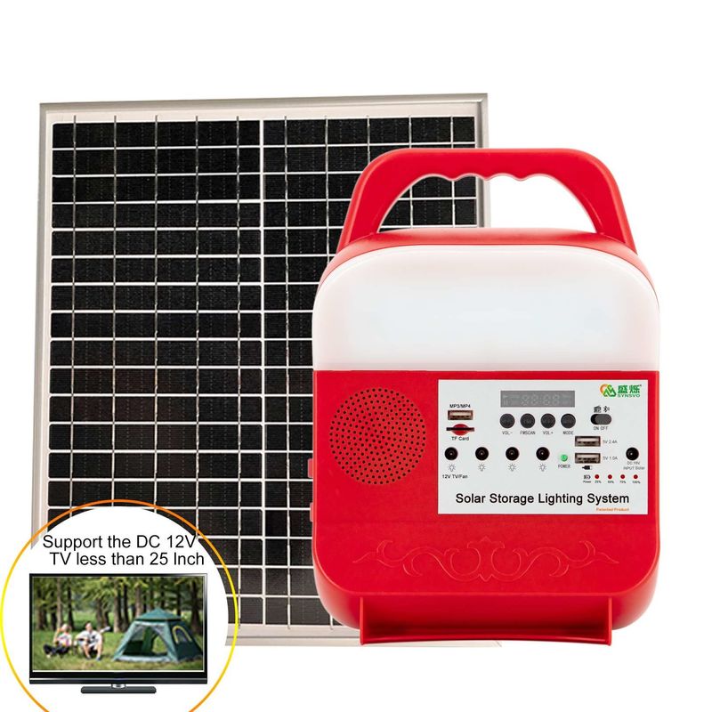 Tragbares wieder aufladbares Solar- helles Ausrüstungs-System Haupt-Mini For Small House Indoor