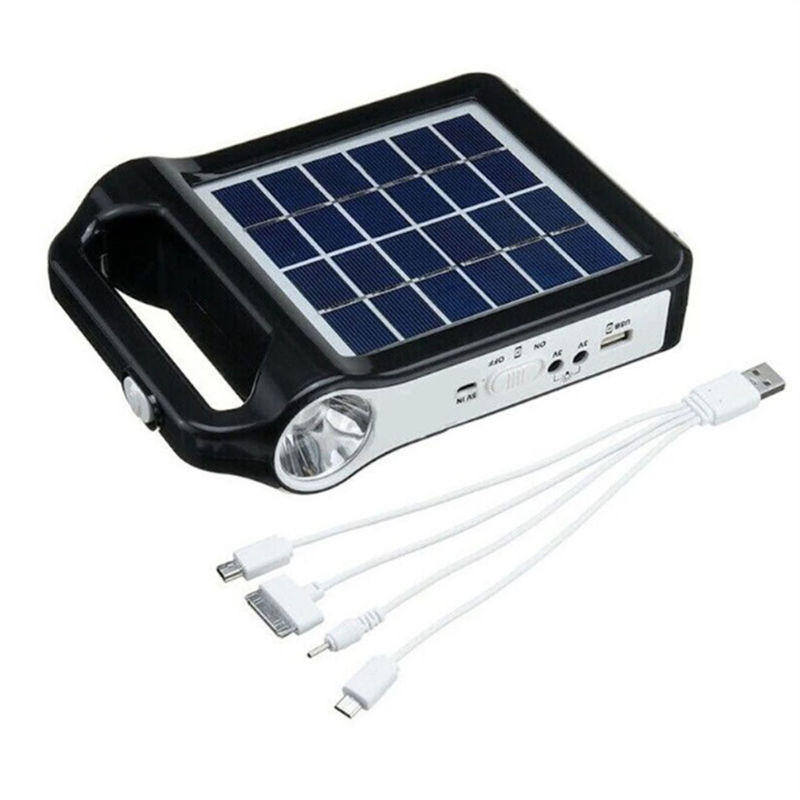 Tragbarer Solarenergie-Beleuchtungssystem-Generator 5V Outdoor Power Mini Home