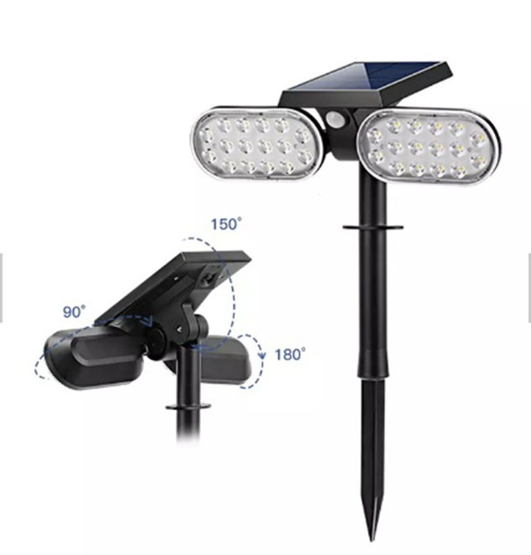 Dekorative Solar-Gartenleuchten-Pollerleuchte Wasserdicht IP65 Outdoor-Rasen-LED