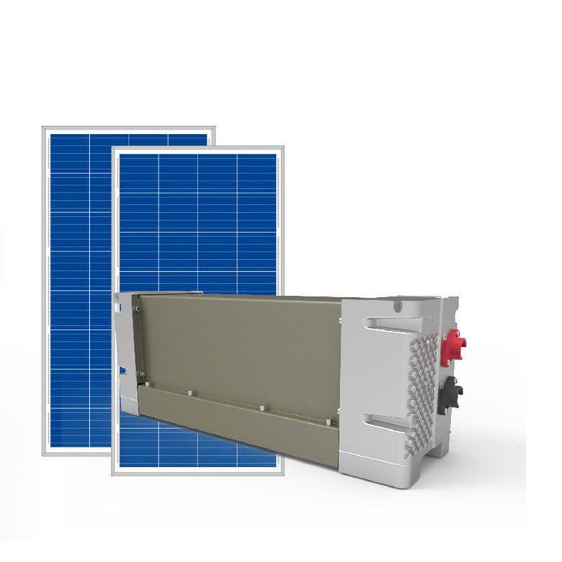 Off Grid Solar Power System Kits mit Panel Komplettes Set mit Lithium-Akku