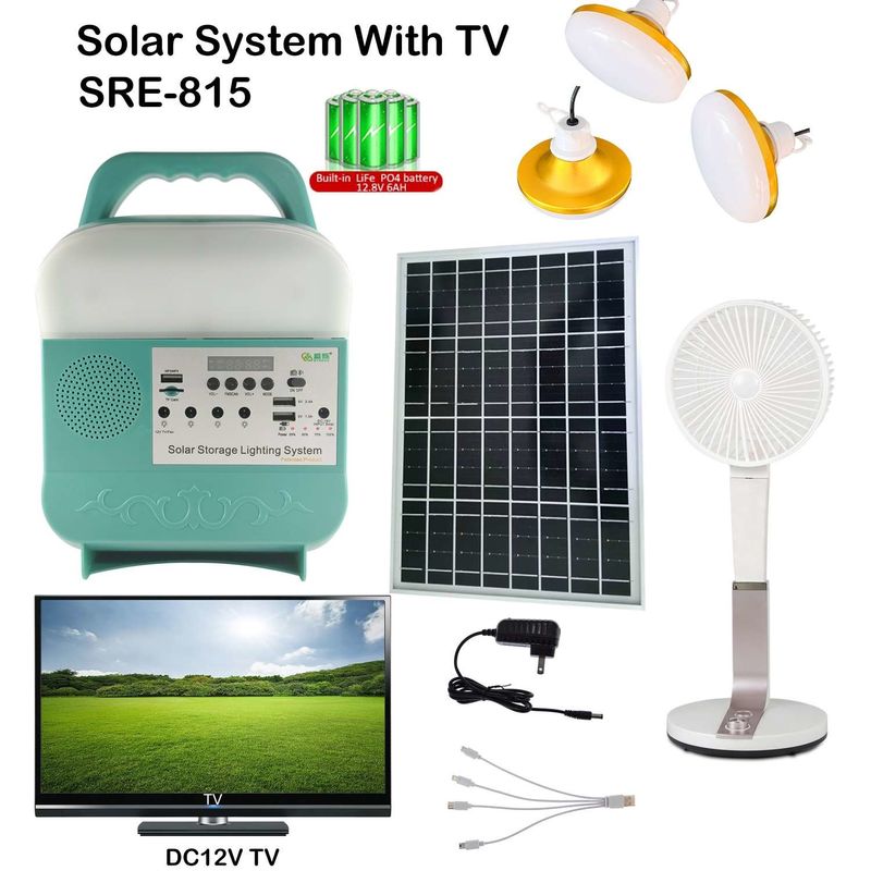 Schalter Portable Solar Camping Light Wasserdichtes Niveau IP65 für Off-Grid Solarstromsystem