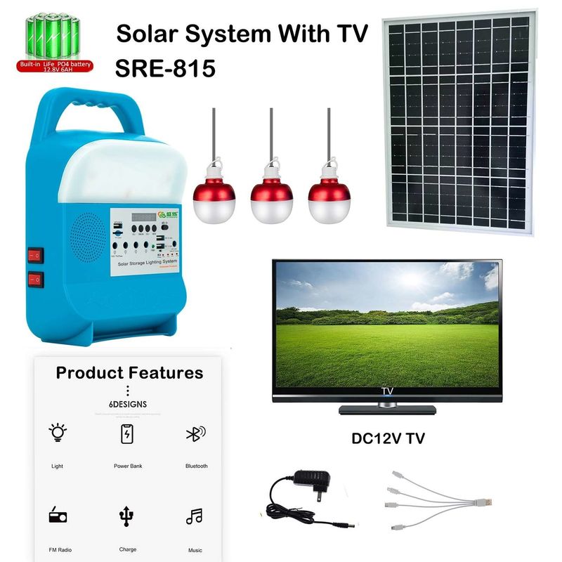 Kampieren das im Freien beleuchtet Solar-LED Laterne SRE-815-A 5W USBs wieder aufladbarer Laternen-