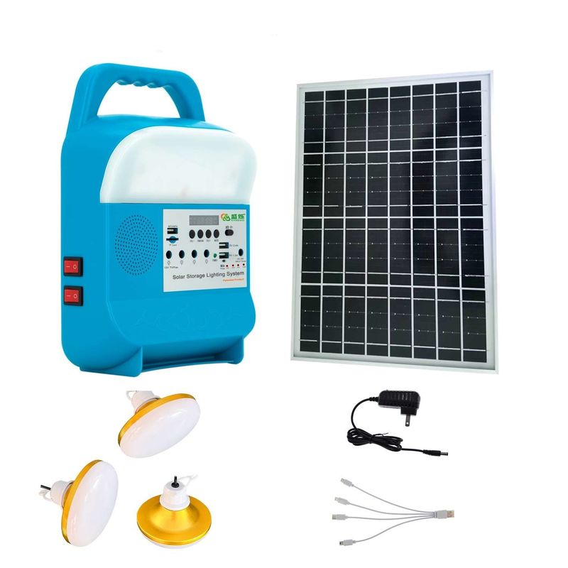 Wieder aufladbarer kampierender Birnen-tragbarer Arbeits-Solarnotfall USB des Lampen-Licht-LED im Freien