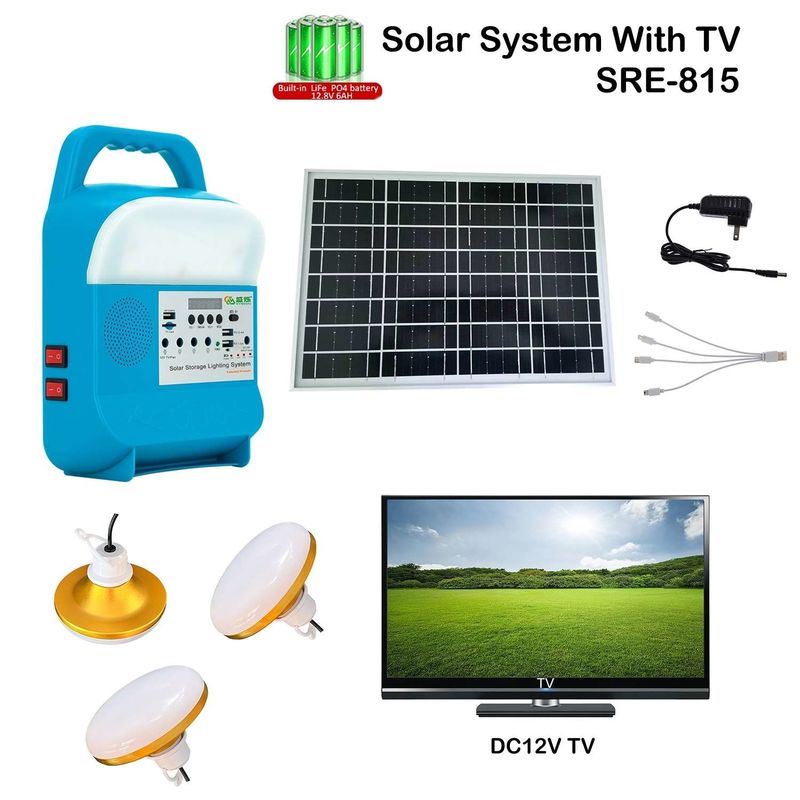SRE-815 Hochleistungs-Solarlampen für Zuhause - perfekt für das Angeln
