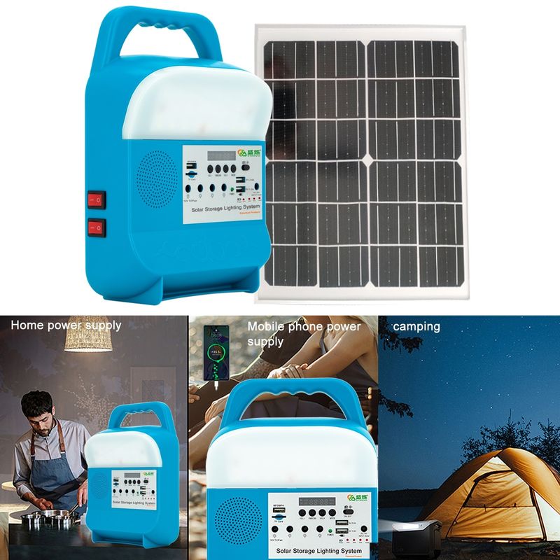 Hauptenergie-tragbare Sonnensystem-Licht-Konverter-DC-/Wechselstrom-Weisen-Mobile-Aufladungsausrüstungen