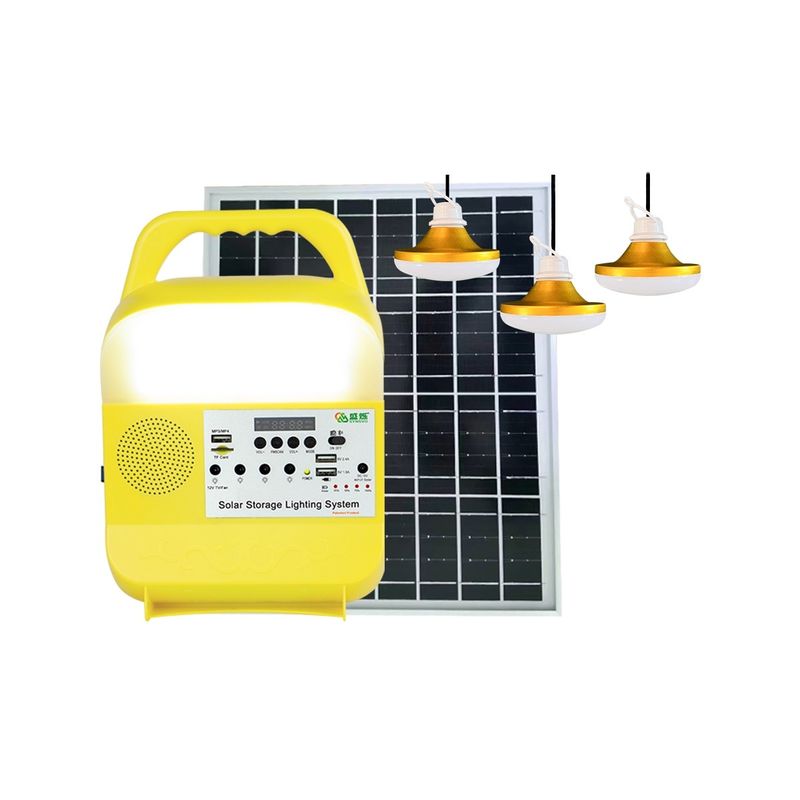 Tragbare wieder aufladbare angetriebene geführte Notbeleuchtungen Usb der Lampen-Ip65 Aufladungskampierende Lampen-Solarlaternen für Haus im Freien