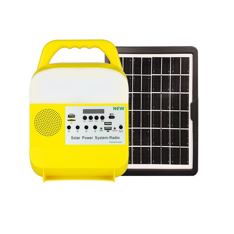Tragbares Solarenergie-Generatorsystem beleuchtet Kleinsystem-Speicher-Station für Innen