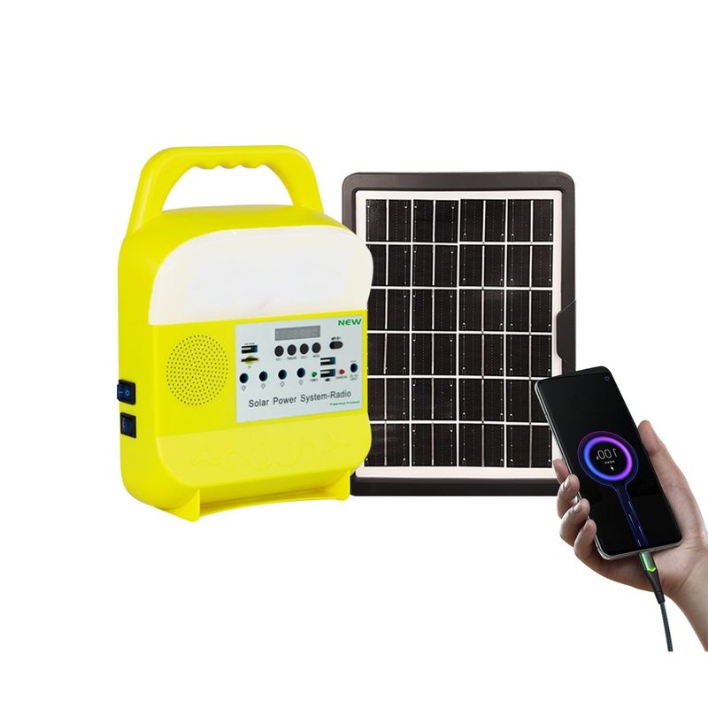 Beleuchtende Hauptbirne SRE-585 IP55 Sonnenkollektor-Stromnetz-Energie-Kit Withs LED