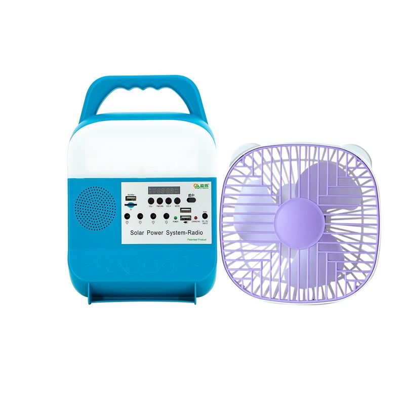 Solarenergie-Kit With Speaker Solar Energy-Beleuchtungssystem des Solarenergie-Beleuchtungssystem-Solargeneratorsystem-5W