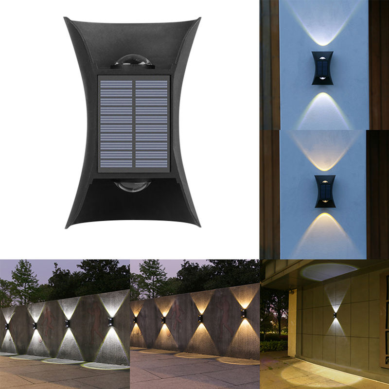 5V / Solar-LED Wandleuchte-Lampen-Außenbefestigung 70ma im Freien für Innen