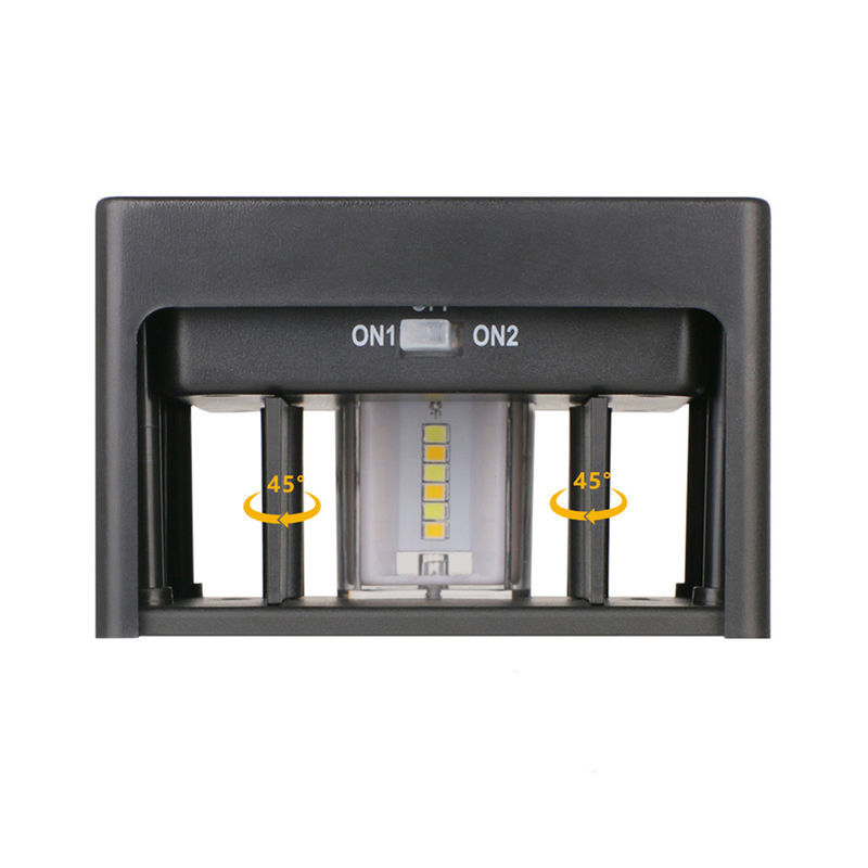 Belichten Sie Sensor-Garten-Lampen-wasserdichten nordischen Dekor Sun-Solarwandleuchte-3.7V