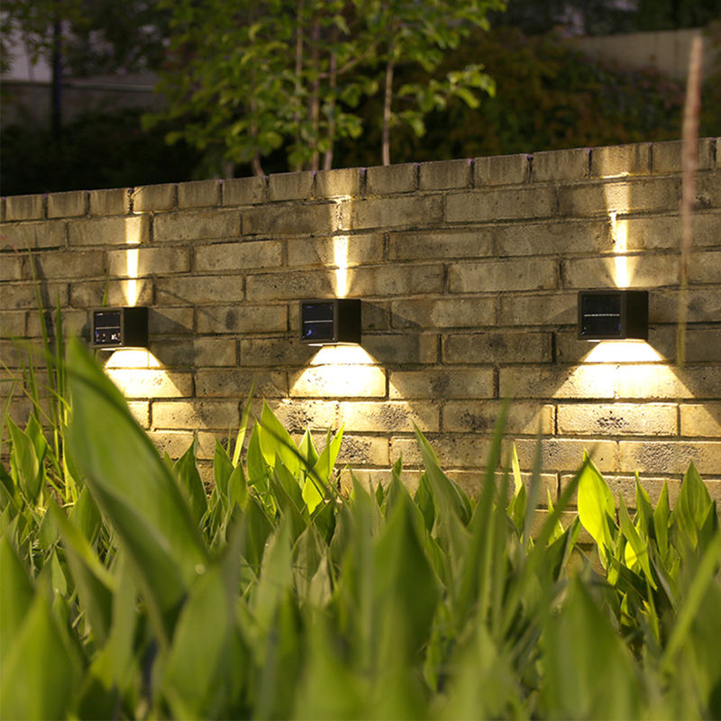 Belichten Sie Sensor-Garten-Lampen-wasserdichten nordischen Dekor Sun-Solarwandleuchte-3.7V