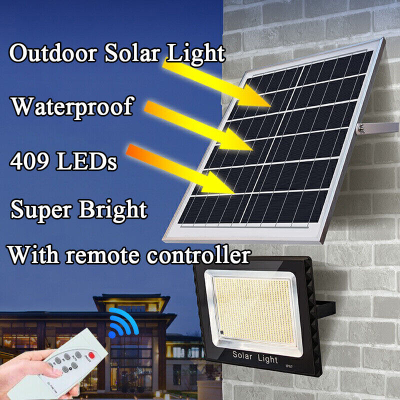 flut-Licht-Straßen-Sport-im Freien Fernkontrolleur Timing der Supermacht-300W Solar
