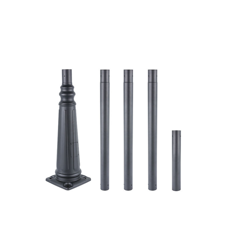 Kundenspezifisches 12M im Freien Solar Street Light Pole galvanisierte intelligentes geführtes Smart Polen 15m