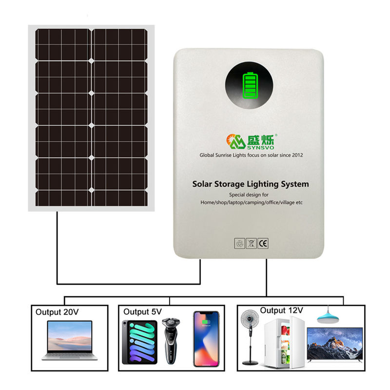 Energie-Speicher-System 300W an der Wand befestigtes PV mit Generator des Sonnenkollektor-60W