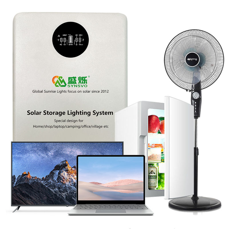 150W PV Batterie des Energie-Speicher-System-12.8V 20AH für kampierende Notgaragen-Hallen