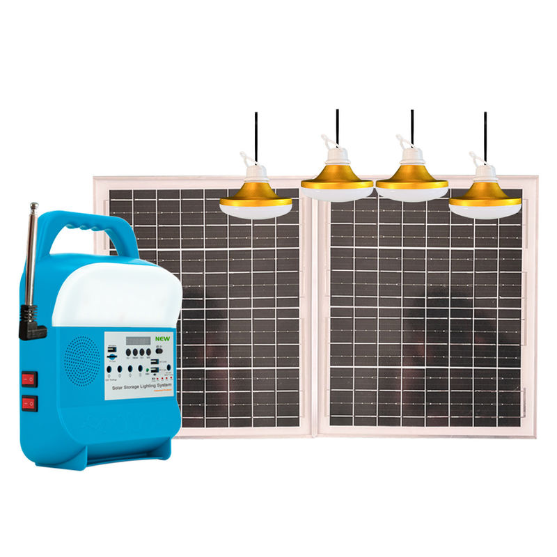 Solarhelles Hauptsystem mit 818 LED mit Bewertung IP65 für Fernseh- und Fan-tragbares Sonnenkraftwerk