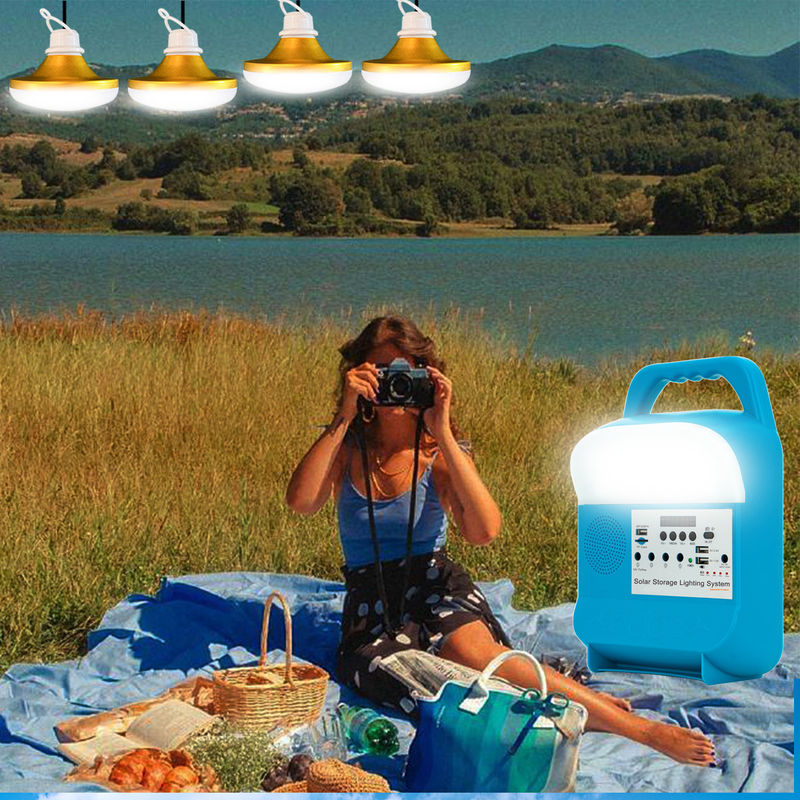 45W Betriebstemperatur-tragbare Kraftwerke Sonnenkollektor IP65 Solar-LED Ausgangslicht ABS Material--20℃-60℃ Solar