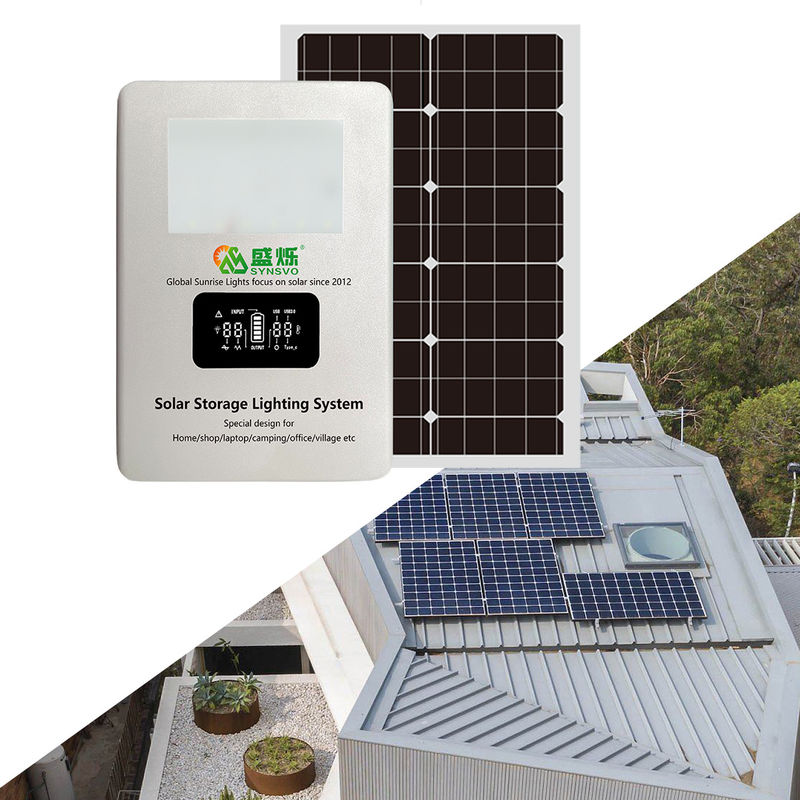 97% Leistungsfähigkeits-Sonnenkollektor-Energie-System mit Batterie 16V 12.5ah und 16V 25ah verpackte in Karton-Kasten 938