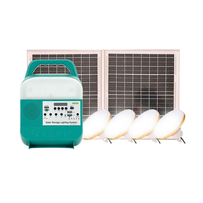 Sonnenenergie Lichter 12V für Haupt-Birnen-die starke geführte helle Energie-Bank 4pcs 6W Solar für Handy