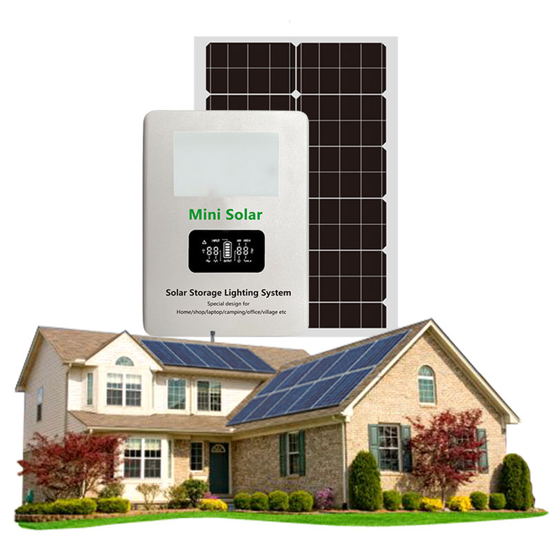 Kleinplatte kasten-Sonnenkollektor-Kit With Battery Inverter Outputs 3.2~3.6A