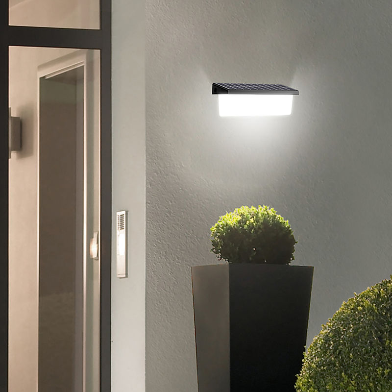 25.9*7.5*9.2cm Solarwandleuchten Außen B716 Modell Wandleuchten für Zuhause Außen Solar