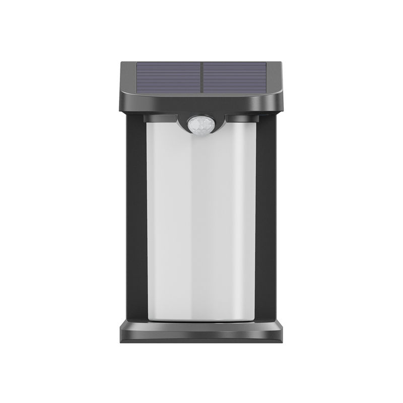 Solarbetriebene LED-Wandleuchte Außenbewegungssensor -5 - 50°C 80 Ra Außensicherheits-LED-Bewegungssensor