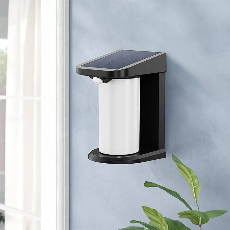 Solarbetriebene LED-Wandleuchte Außenbewegungssensor -5 - 50°C 80 Ra Außensicherheits-LED-Bewegungssensor