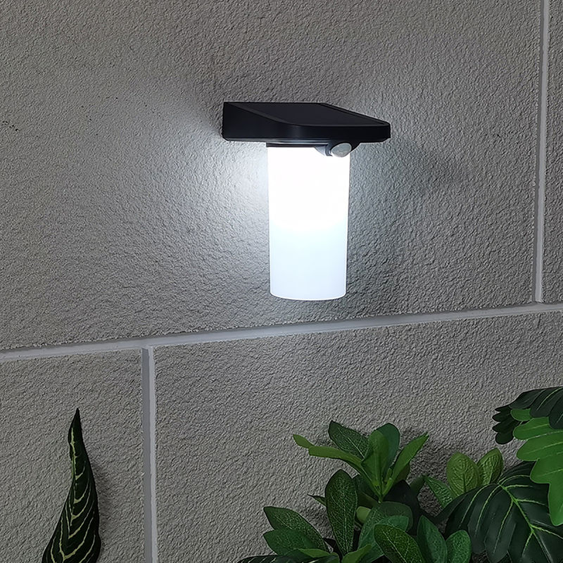 35LM Lichtfluss Solarwandsensor Licht 6-8h Ladezeit Außenlaterne