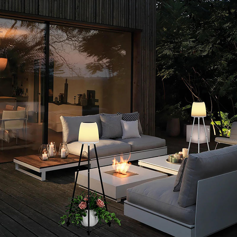 Monokristalline Silizium-Solar-Dekorationsleuchten 30lm 5v/1.2w Für Gartendekoration