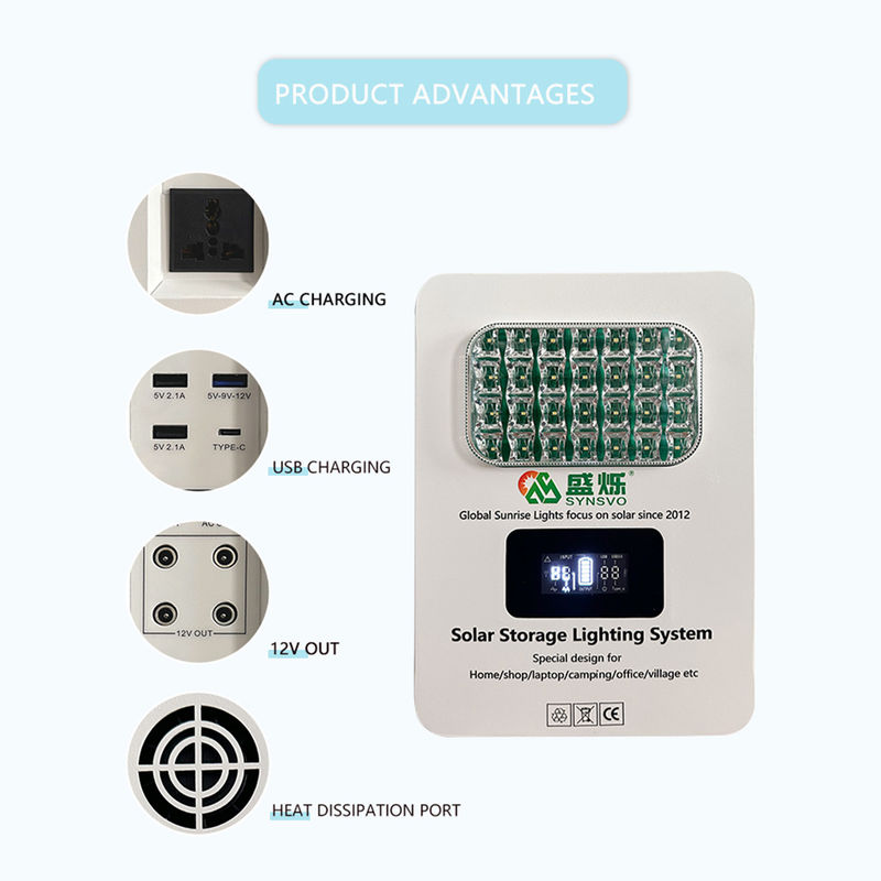 180W/300W Solarpanel Energiesystem IP65 Verbindungskasse Off-Grid Hybrid-Solarumrichter