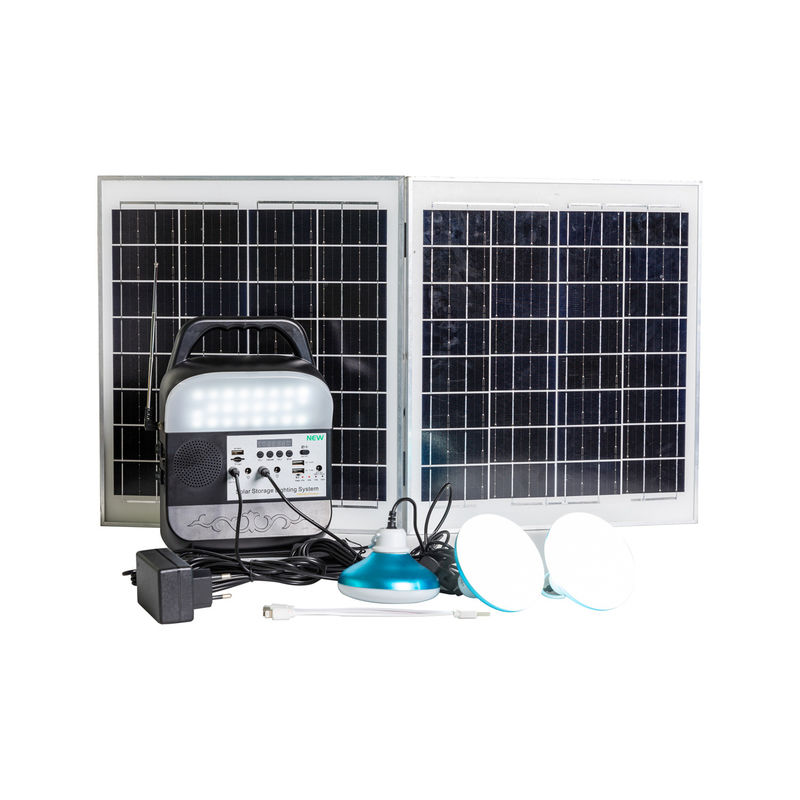 45W 16V Solar-Lichtsystem für Zuhause TV und Ventilator für zuverlässige Off-Grid-Leistung Mini Portable 12v Dc