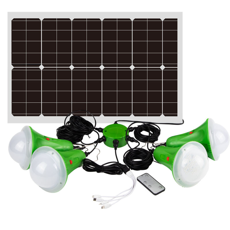 5V-6V tragbares Solarcampinglicht 6500-7000K Farbtemperatur