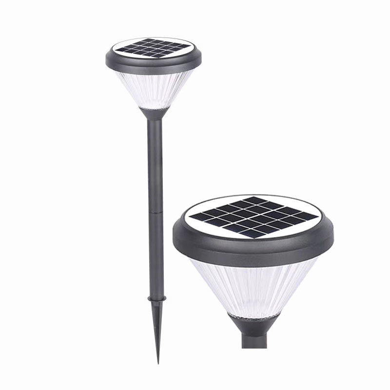 Heiße verkaufende Dekoration wasserdichtes im Freien geführtes Solarlicht-Rasen, das Spike-Garten-Licht anstrahlt