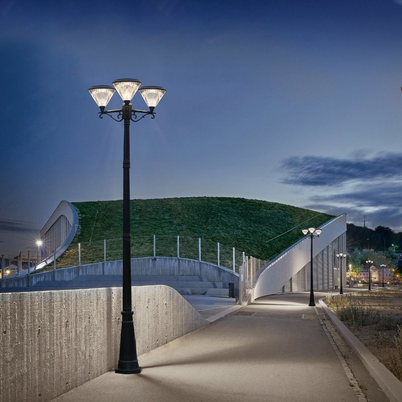 Beleuchtet Bahn-Licht-im Freien Solargarten IP65 Solar-LED Landschafts3 Scheinwerfer