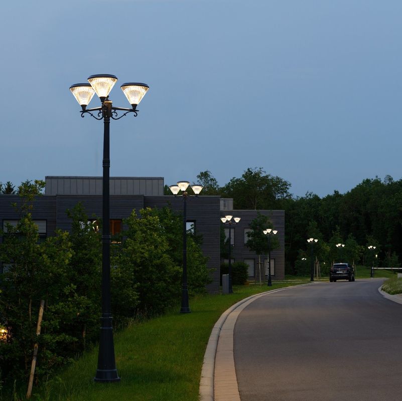 Beleuchtet Bahn-Licht-im Freien Solargarten IP65 Solar-LED Landschafts3 Scheinwerfer