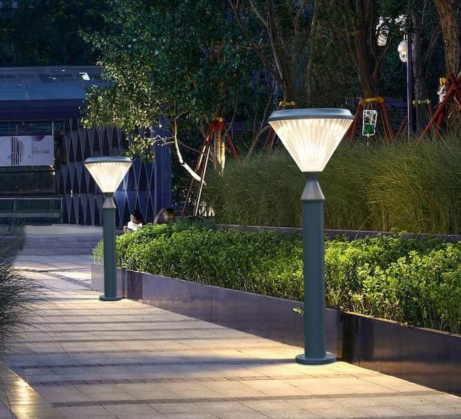 20ah malten Solargarten-Lichter des Landhaus-3W Matte Outdoor Landscape Gate Decoration