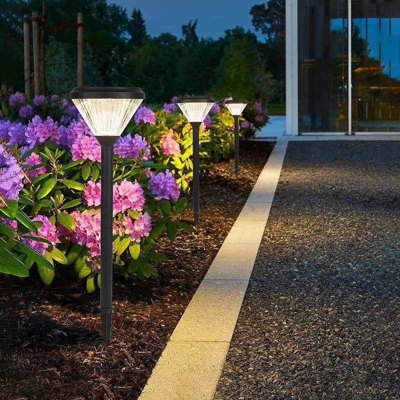 Solarplattform-Lichter zäunen Post Lights Outdoor ein, das den dekorativen Garten beleuchtet