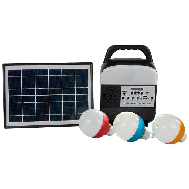 Solarhauptbeleuchtungssystem-Notstromversorgung/kampierende Stromversorgungs-/des entlegenen Gebiets Solarbeleuchtung mit