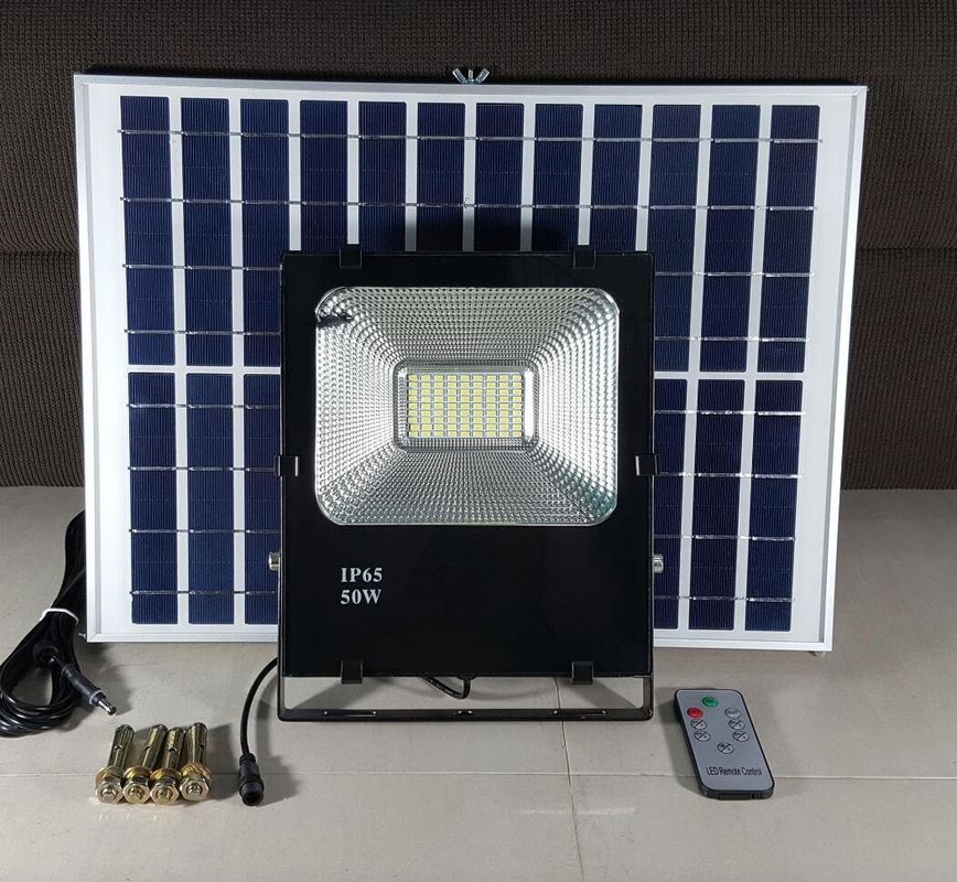 Flutlicht Synsvo-Solarenergie-LED weg vom Gitter mit Solaranschlagtafel-Licht des Sensor-500W