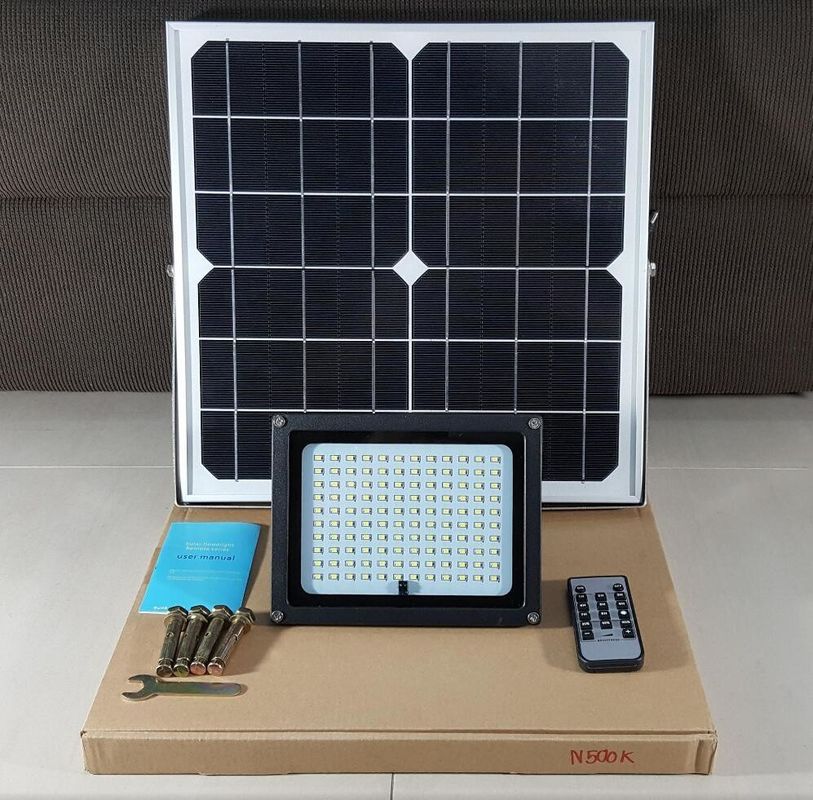 100W Jd-8840 kühle weiße 8PCS LED Energieeinsparung des Solarflut-Licht-Garten-Solar