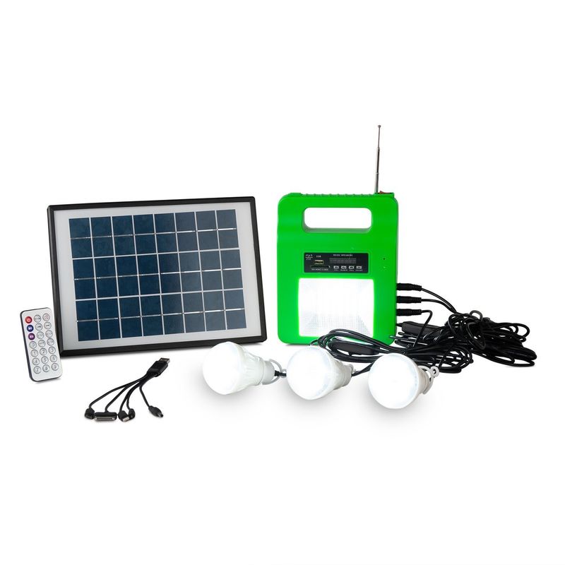 Strom-Ausfall 5 Watt-Solarnotbeleuchtungen mit Handy-Ladegerät