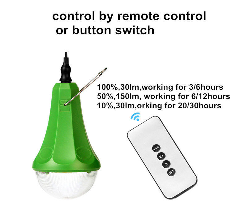 Fernsteuerungs- 435lum Solar-Mini Home Lighting System 14Hours zur 48Hours Arbeitszeit