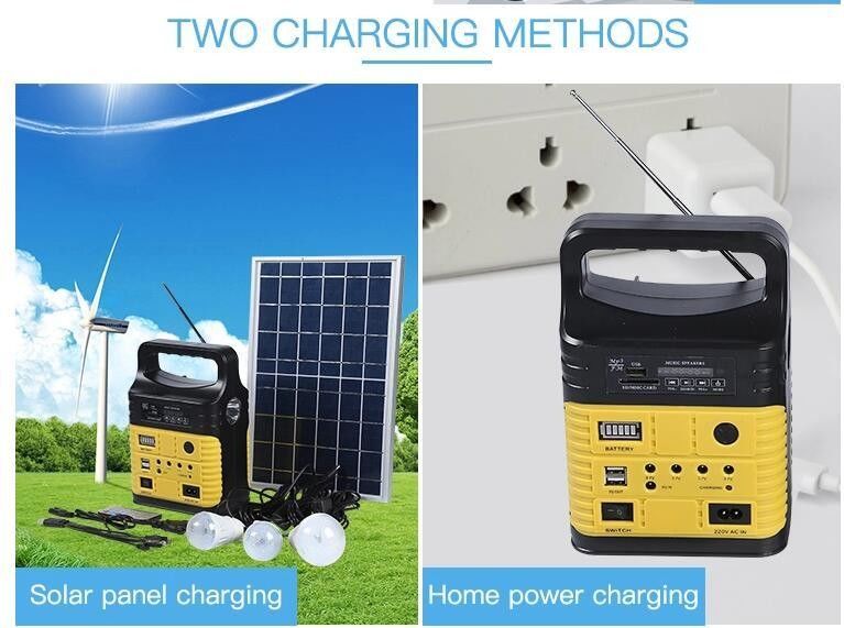 Solarlampe 10W Solar-FM-Radio-Solarinnen, 3790 globale Sonnenaufgang-Lichter beleuchtend