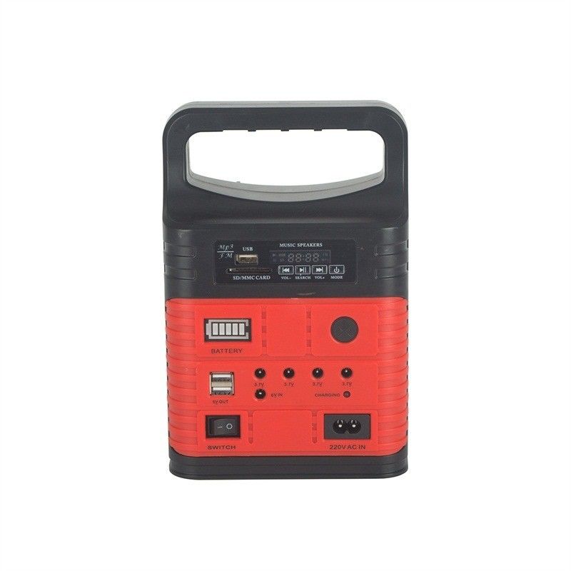 Solar-FM-Radio-Solarausrüstung weg Solarhauptdem licht Kit Global Sunrise Lights von des Gitter-Sonnensystem-10W